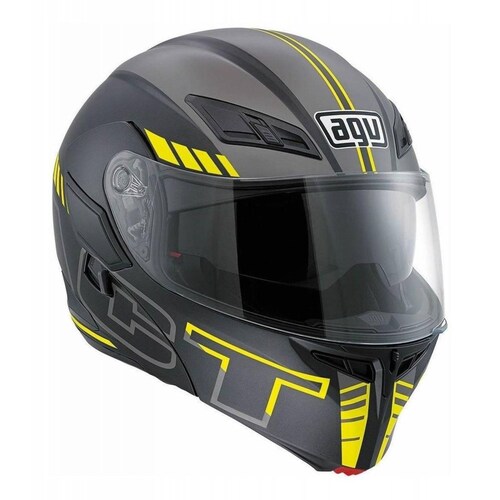 Casco Modular Abatible AGV Compact Multi Seattle Negro Mate XL