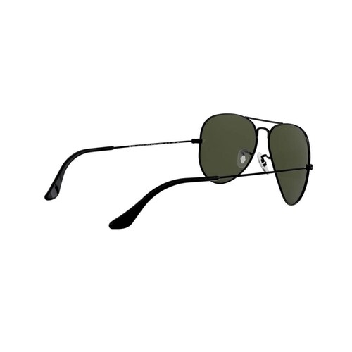 Lentes Ray-Ban RB 3025 L2823 58 Aviator Black / Green Classic G-15 
