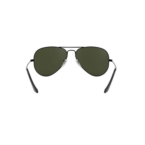 Lentes Ray-Ban RB 3025 L2823 58 Aviator Black / Green Classic G-15 