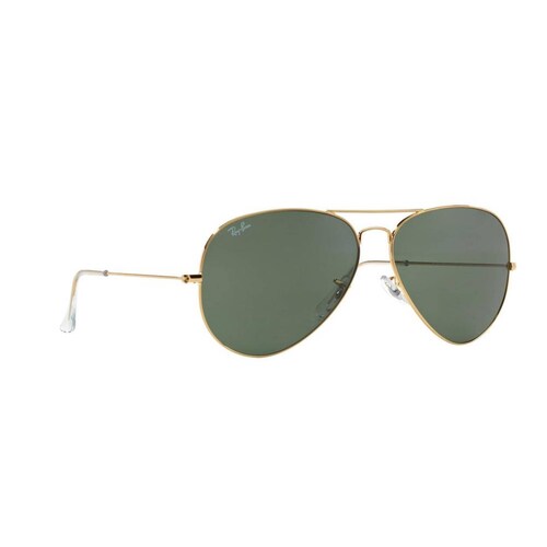 Lentes Ray-Ban RB 3026 L2846 62 Aviator Gold / Green Classic G-15 