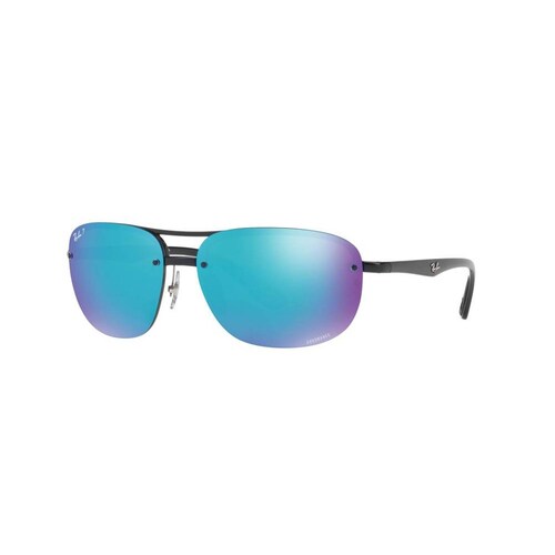 Lentes Ray-Ban RB 4275 601/A1 Chromance Black / Blue Mirror Polarized 