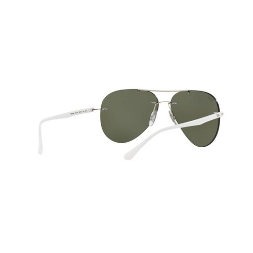 Lentes Ray-Ban RB 8058 003/30 59 Titanio Silver White / Silver Mirror 