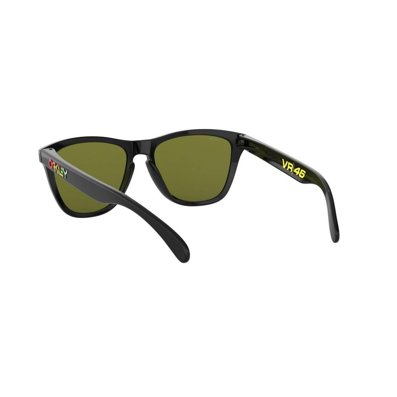 Lentes Oakley Frogskins Polished Black Fire Iridium Valentino