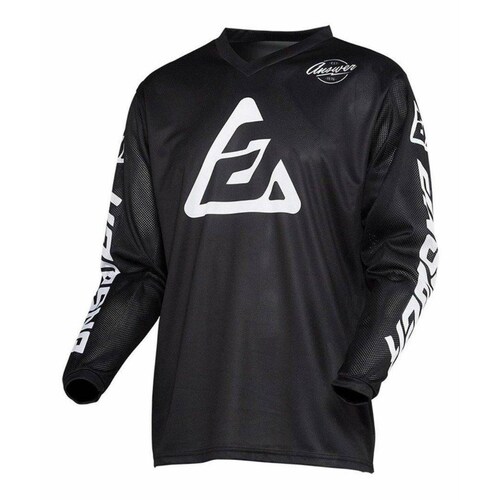 Jersey Answer Arkon Black / White Moto Cross Mx 