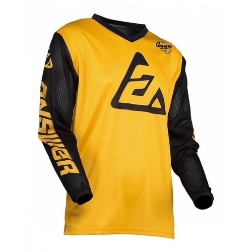 Jersey Answer Arkon Black Moto Cross Mx 