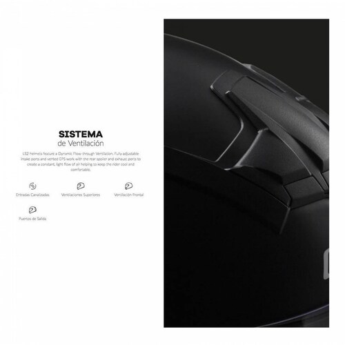 Casco Integral LS2 FF352 Rookie Fan Road Amarillo 
