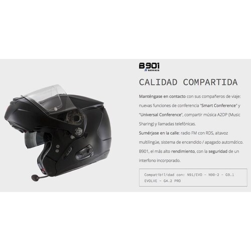 Intercomunicador Bluetooth Nolan N-com B901 S Series 