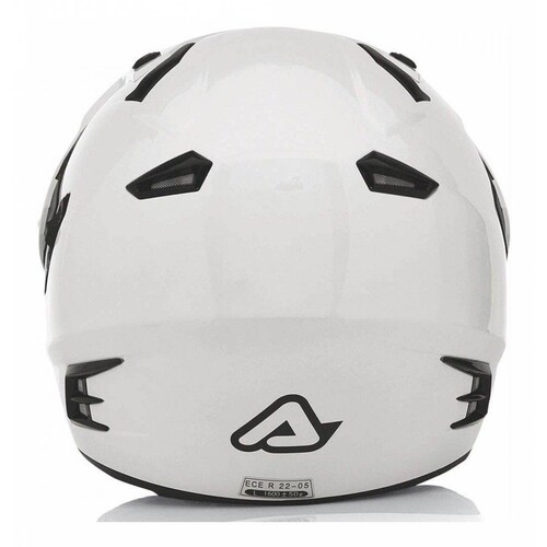 Casco Acerbis Active Híbrido Doble Propósito Doble Mica Blanco 