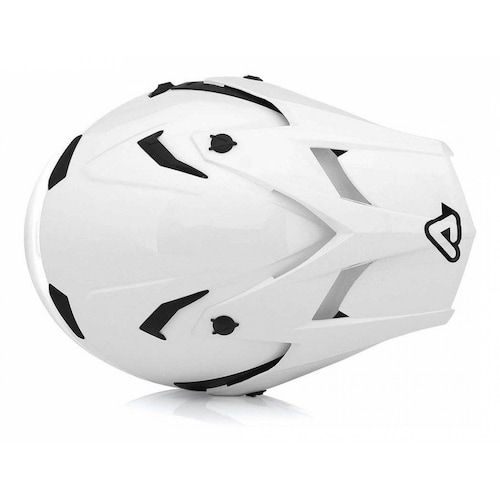 Casco Acerbis Active Híbrido Doble Propósito Doble Mica Blanco 