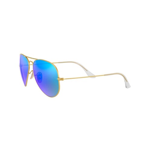 Ray-Ban Aviator 3025 112/4L Blue Flash Azul Espejo Polarizados 