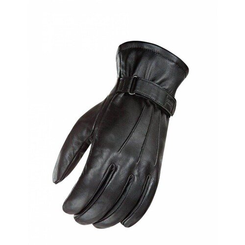 Guantes de piel para moto Joe Rocket Power Trip Negros Táctiles 