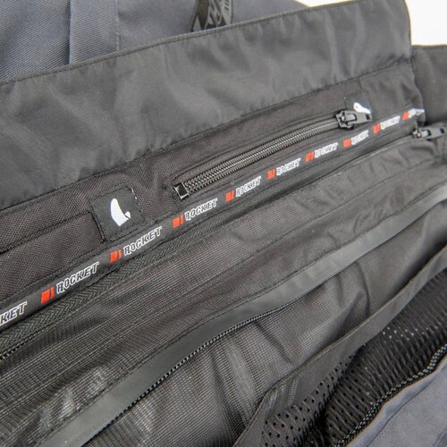 Chamarra Impermeable Joe Rocket Trans Canada 3.0 Convertible Negra 