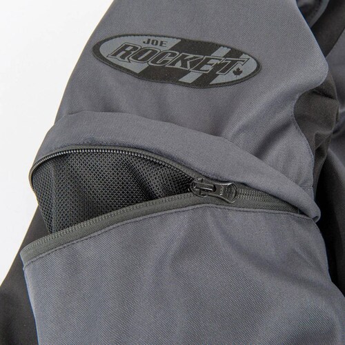 Chamarra Impermeable Joe Rocket Trans Canada 3.0 Convertible Negra 