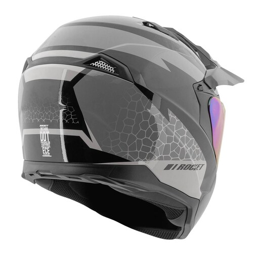 Casco Integral Joe Rocket RKT 400 Series Ballistic Gris 