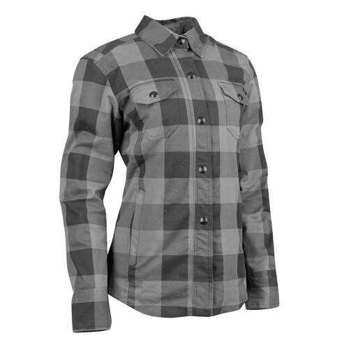 Camisa protecciones Moto Speed & Strength Speed Society Gris de Mujer 