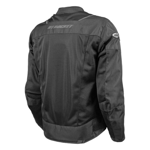 Chamarra Joe Rocket Moto Protecciones ION Mesh Negro 