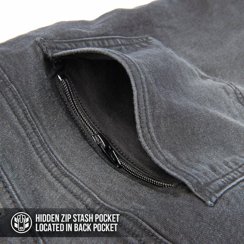 Pantalon Moto Con Protecciones Joe Rocket Mission 2.0 Jeans Azul 