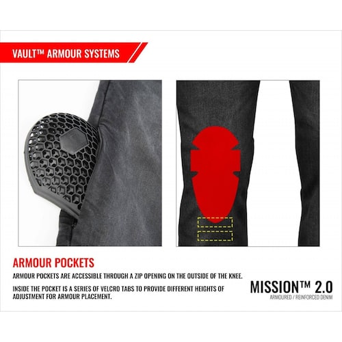 Pantalon Moto Con Protecciones Joe Rocket Mission 2.0 Jeans Azul 