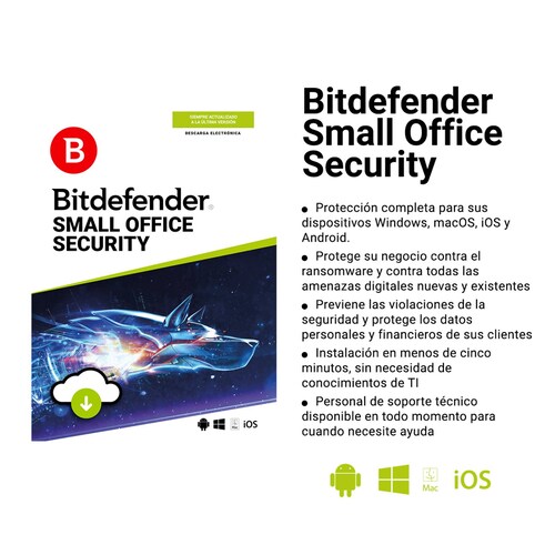 Bitdefender Small Office Security 3yr 35usr + 1 Server