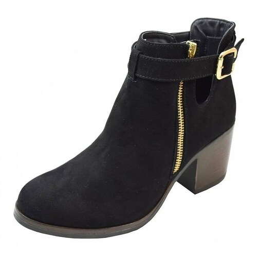 Botin para Mujer Gamuza Mosca Casual Mod. ALICE 