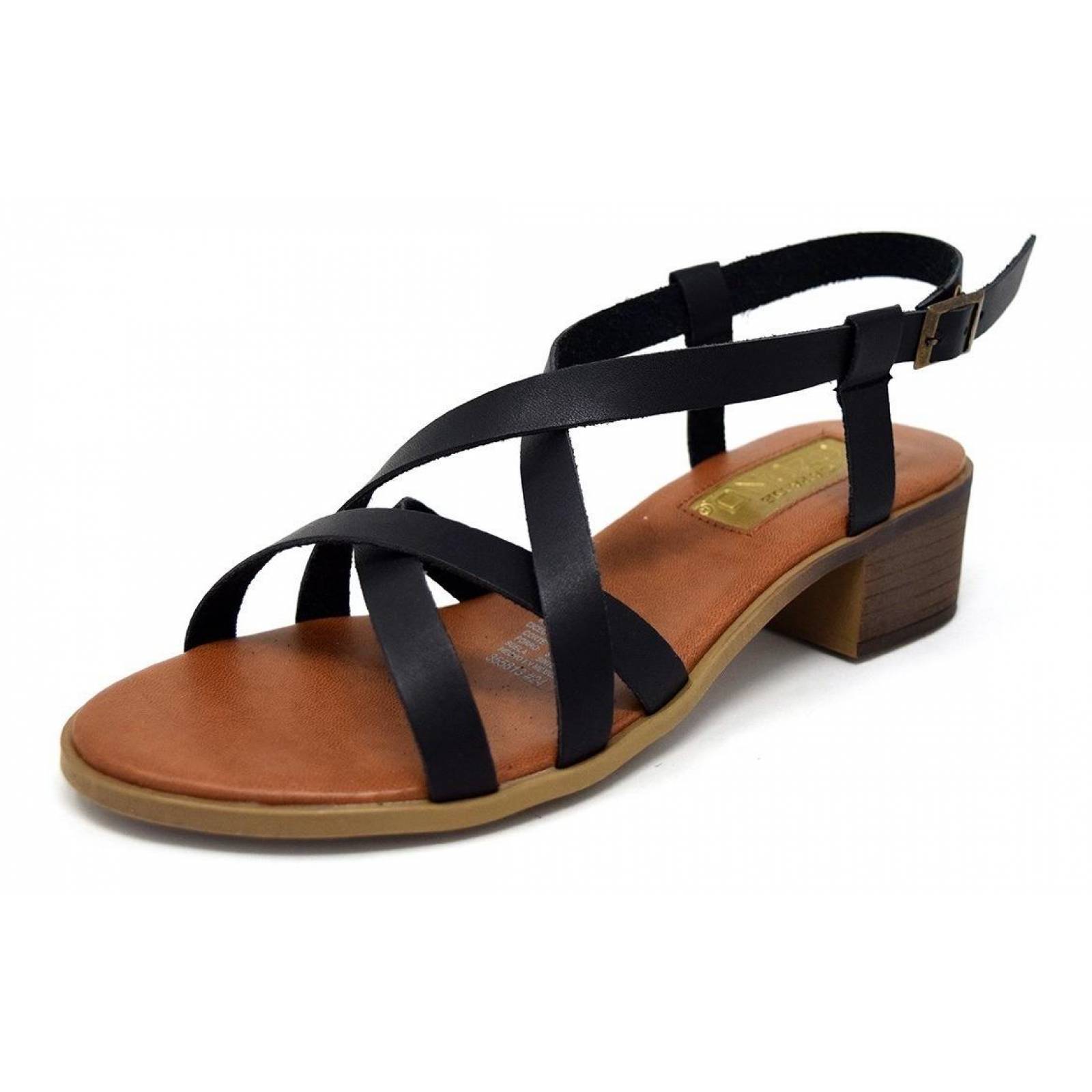 Sandalia para dama furor 15567 negro - Sears