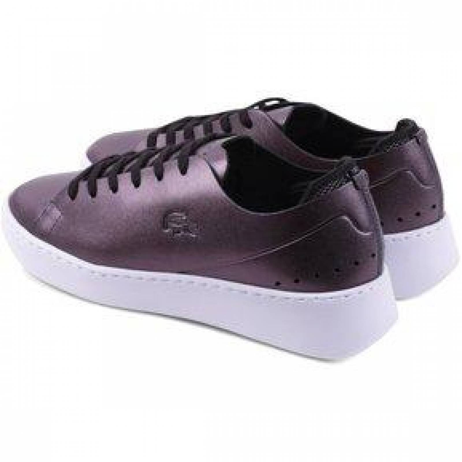 Tenis lacoste negro discount mujer