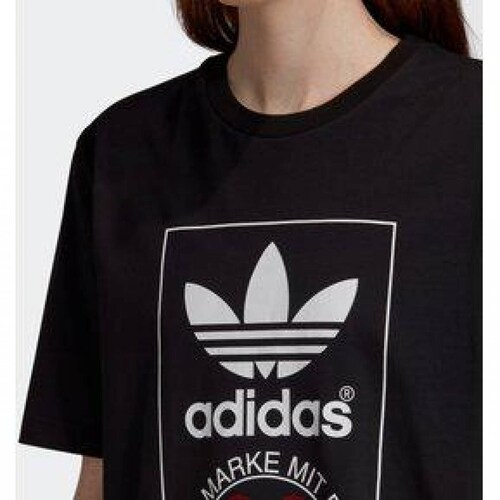 Camiseta Adidas Originals Valentine's Day Unisex Negro 
