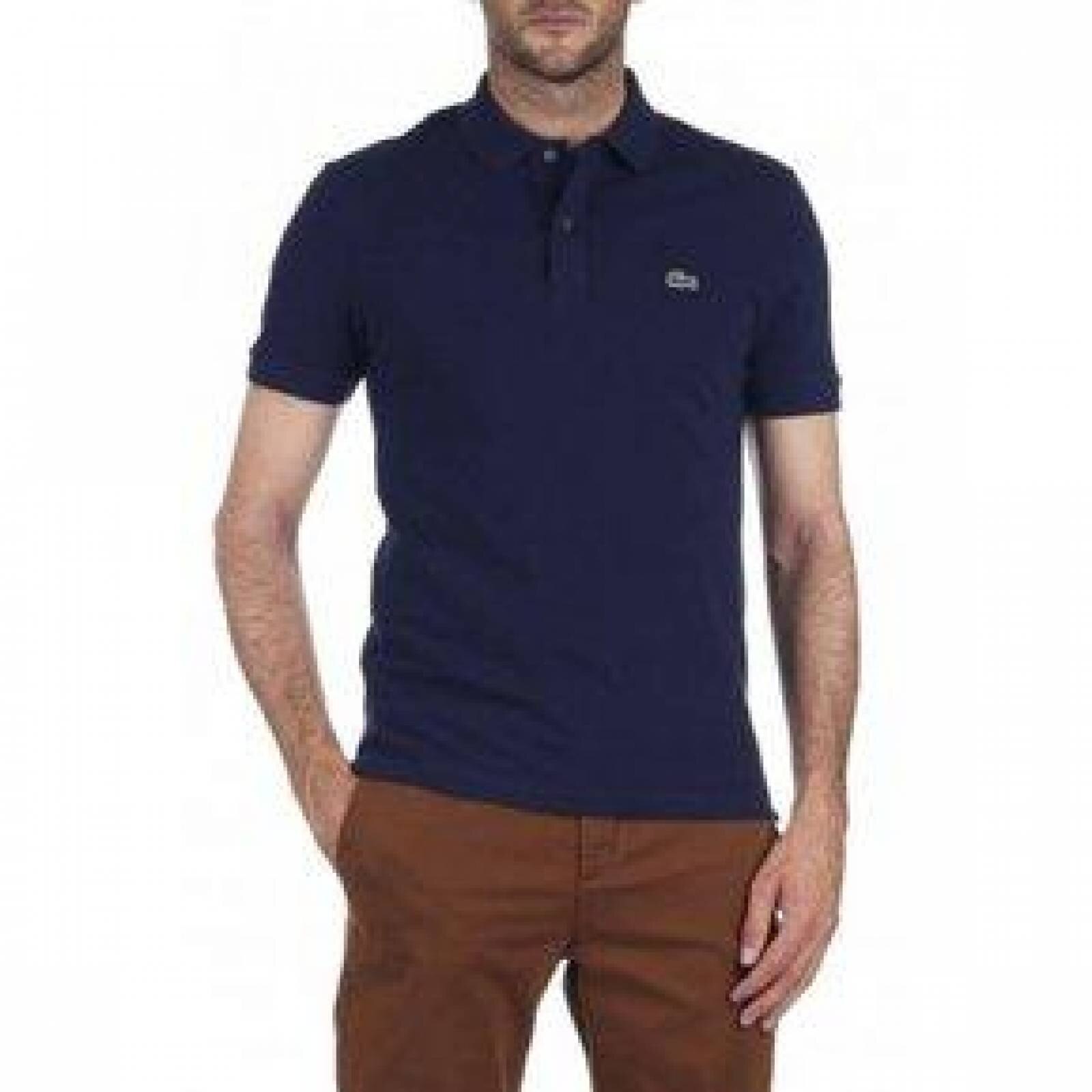 Playera Polo Lacoste Hombre Tallas Extras Slim Fit