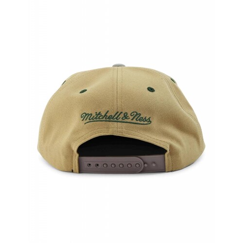 Gorra Mitchell & Ness Milwaukee Bucks Classic Canvas NBA Basquetbol 