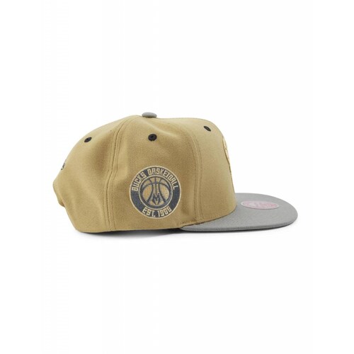 Gorra Mitchell & Ness Milwaukee Bucks Classic Canvas NBA Basquetbol 