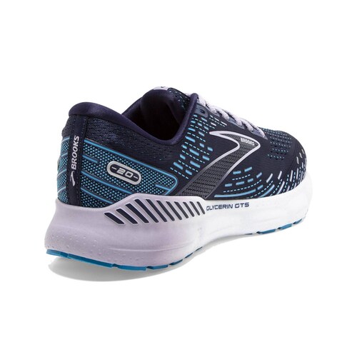 Tenis Brooks Glycerin GTS 20 Mujer Road Running Pronador 
