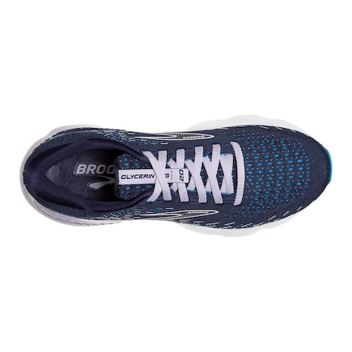 Tenis Brooks Glycerin GTS 20 Mujer Road Running Pronador 