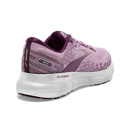 Tenis Brooks Glycerin 20 Mujer Road Running Supinador 