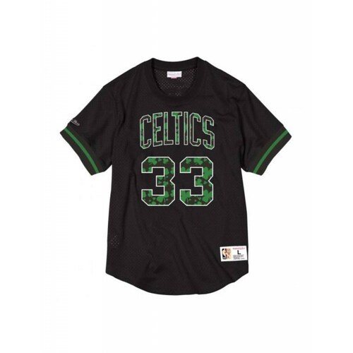 Jersey Mitchell & Ness Mesh Crewneck Boston Celtics Larry Bird 