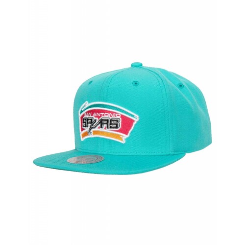 Gorra Mitchell & Ness Men's San Antonio Spurs 