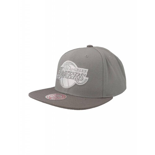 Gorra Mitchell & Ness Lakers Metallic Grey NBA 