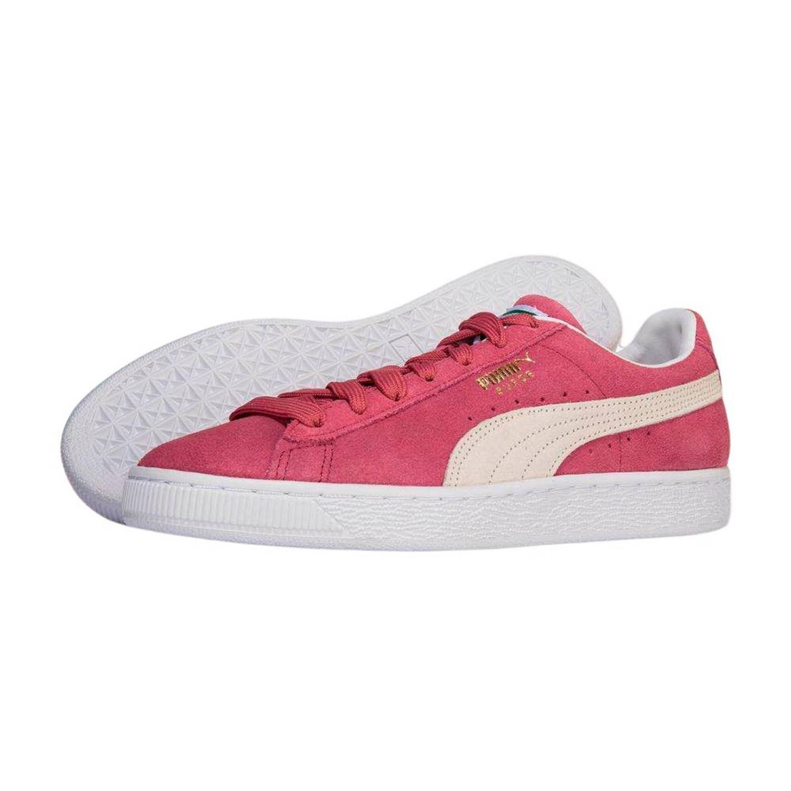 Tenis Puma Suede Classic XXI Rosa Mujer Moda Casual