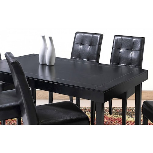 Comedor Angy Tagore 6 Sillas en Madera y Cubierta de MDF