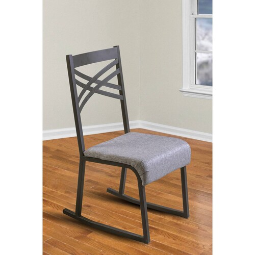 Paquete de 2 Sillas Modelo Blantex Tubular Negro