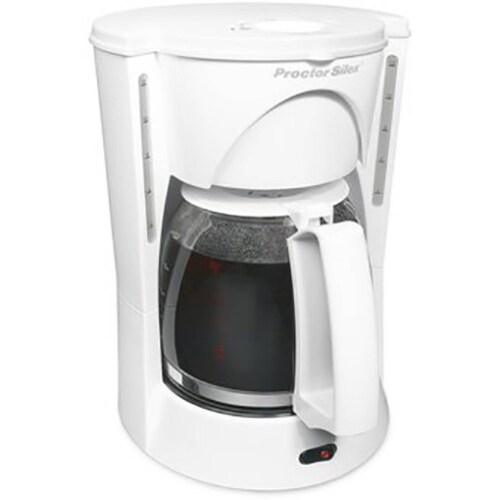 Cafetera Proctor Silex 12 tazas 48521RY-MX-Blanco