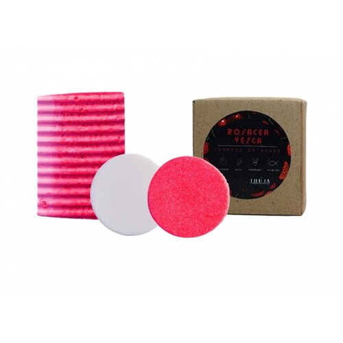 Kit Solid Shower THUJA Shampoo Rosacea Vesca+Acondicionador+Jabon Barra Fresa