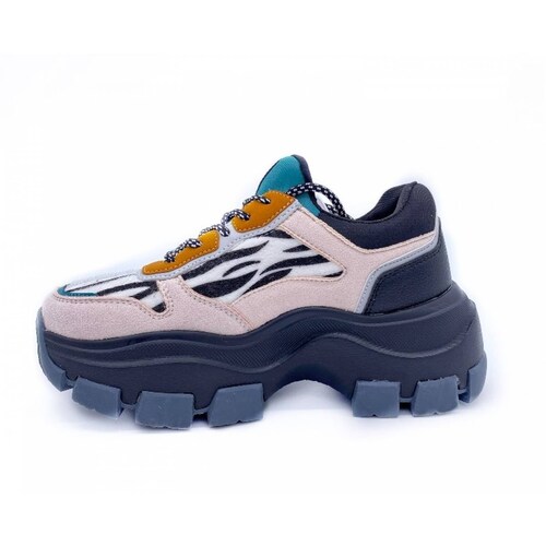 Tenis Sneakers Casual para Dama Hanna MX Zoe Zebra