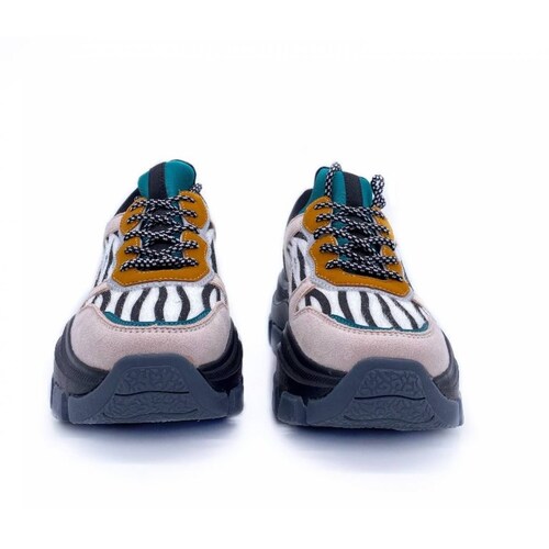 Tenis Sneakers Casual para Dama Hanna MX Zoe Zebra