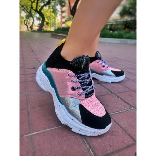 Tenis Sneakers Casual para Dama Hanna MX Sofia Pink