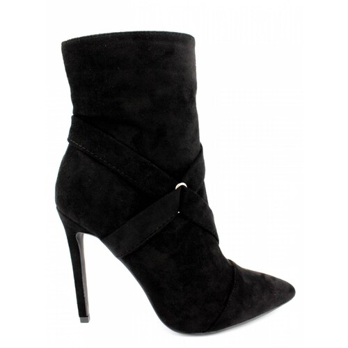 Botin Zapatilla de tacon para Dama Hanna MX Iana Black