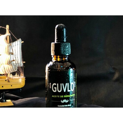 Aceite Unisex Guvlo Barba y Cabello de Bergamota Hidratación