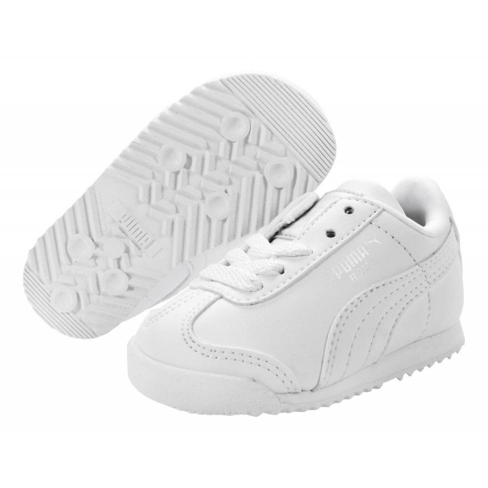 Tenis puma roma basic blanco bebe 354260 14