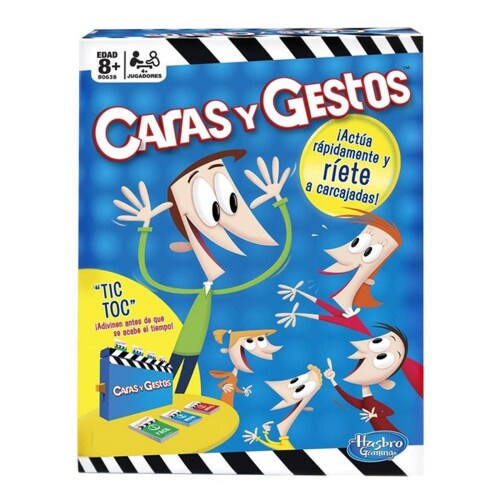 Caras Y Gestos Juego De Mesa Hasbro
