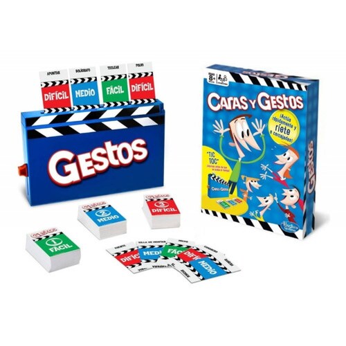 Caras Y Gestos Juego De Mesa Hasbro