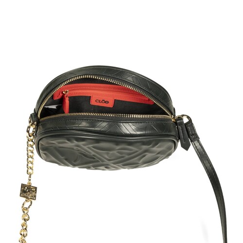 Bolsa Crossbody Cloe Para Mujer Monograma Textura en relieve